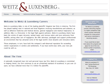 Tablet Screenshot of careeropps.weitzlux.com